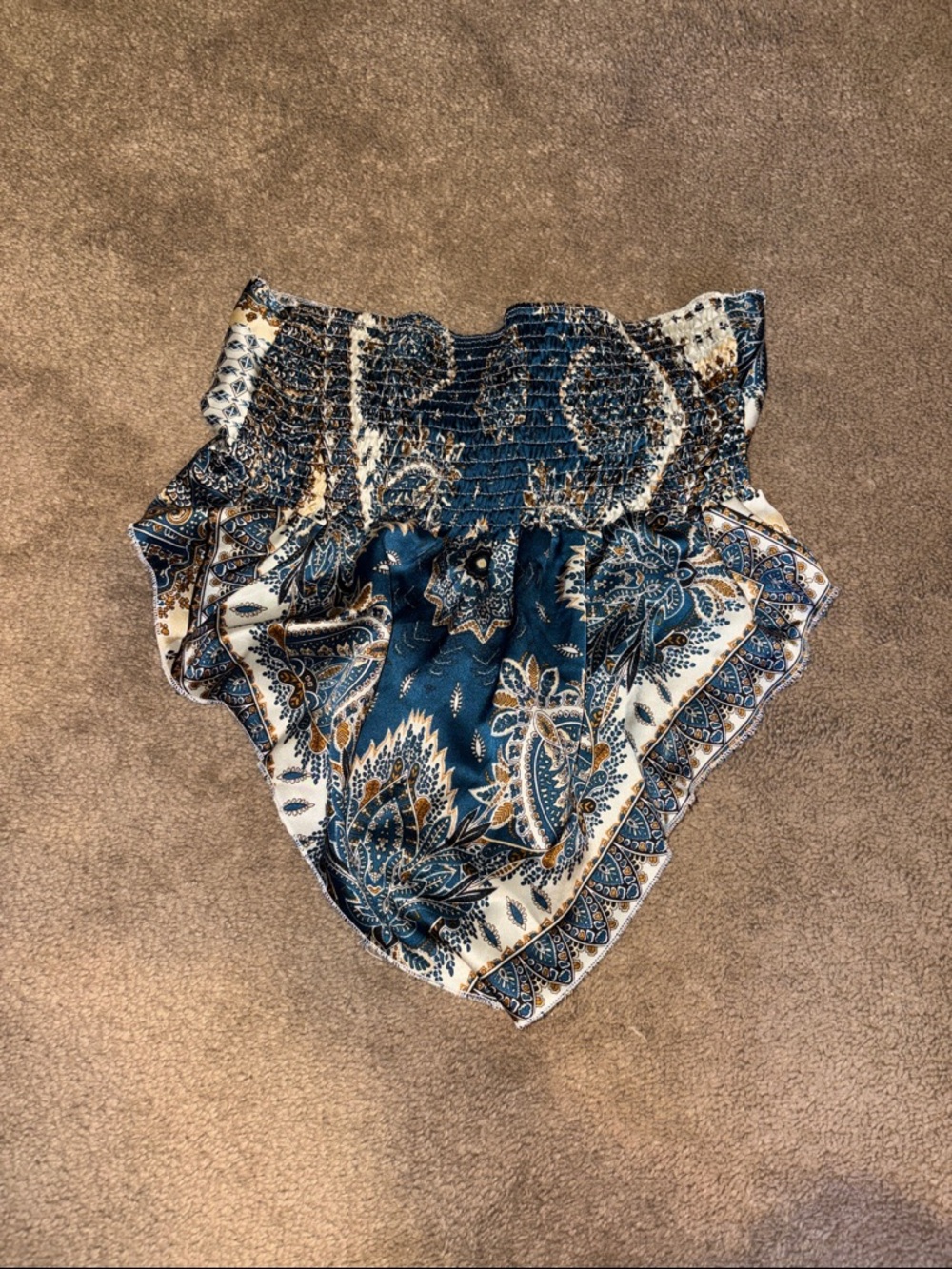 Wrapped tube top